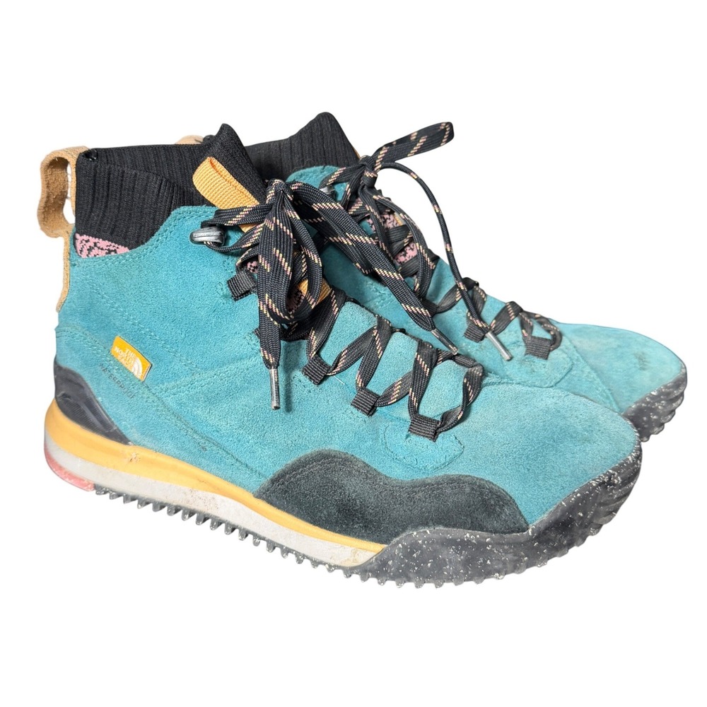 The North Face Back-To-Berkeley III Sport Waterproof Boots Teal Green Womens 8.5